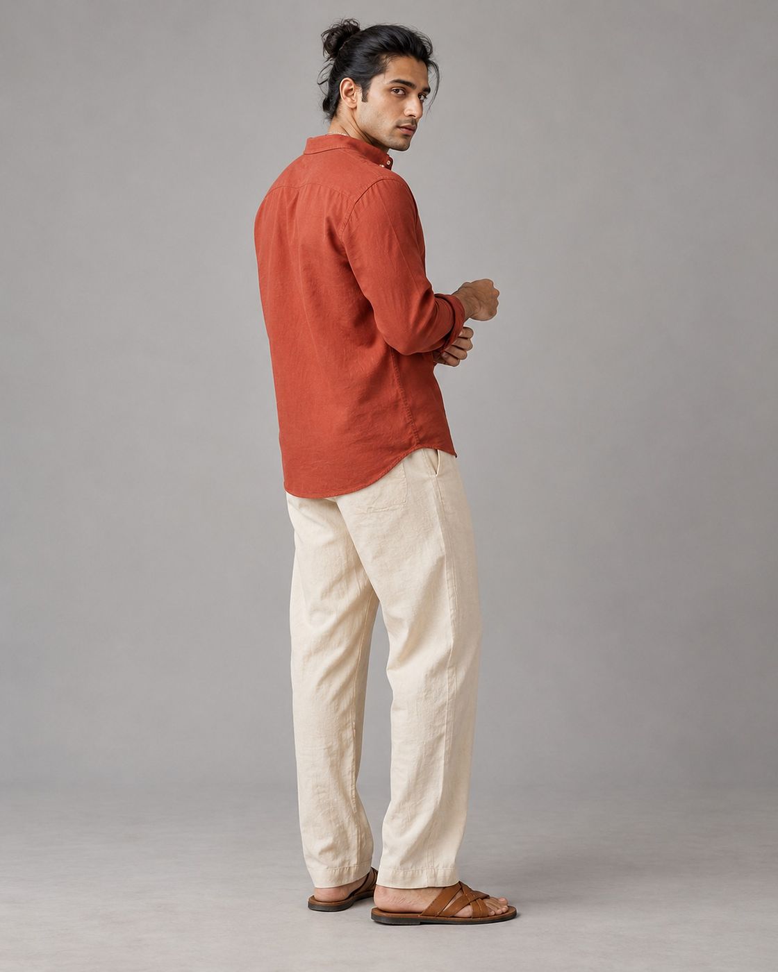 Baesick Ease Shirt in Burnt Sienna