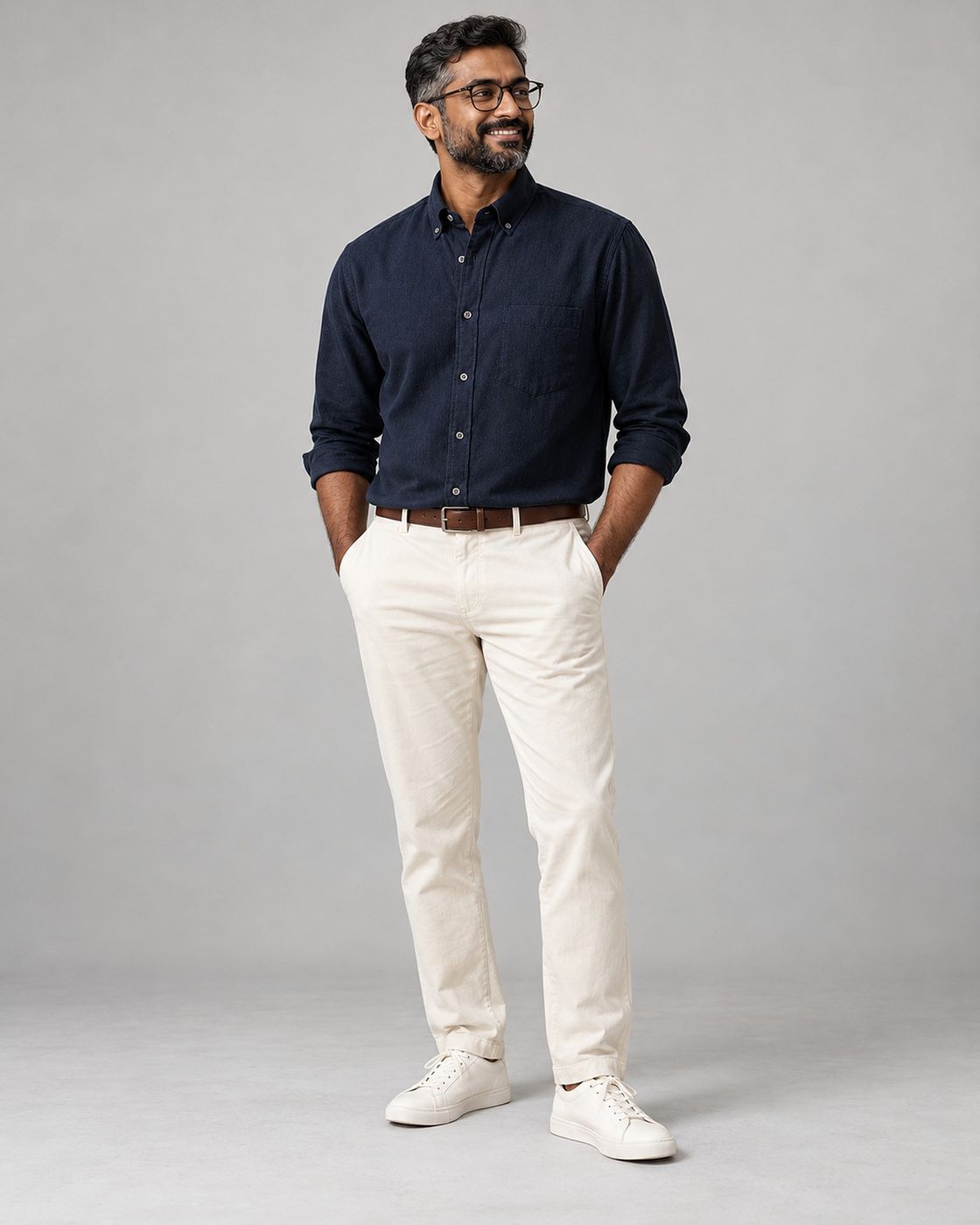 Baesick Ease Shirt in Deep Navy